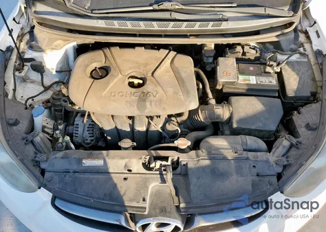 2011 Hyundai Elantra Gls from USA, damaged, VIN 5NPDH4AE2BH076160